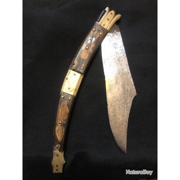 ancien couteau canif navaja espagne