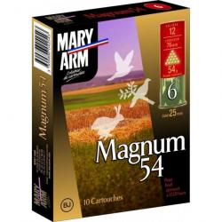 Cartouches Mary Arm Magnum 54 BJ - Cal. 12 x1 boite