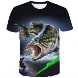 !!! SUPER PROMO !!! Tee-shirt réaliste pêche taille de S à 5XL n°29