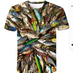 !!! SUPER PROMO !!! Tee-shirt réaliste pêche taille de S à 5XL n°34