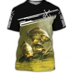 !!! SUPER PROMO !!! Tee-shirt réaliste pêche taille de S à 5XL n°37