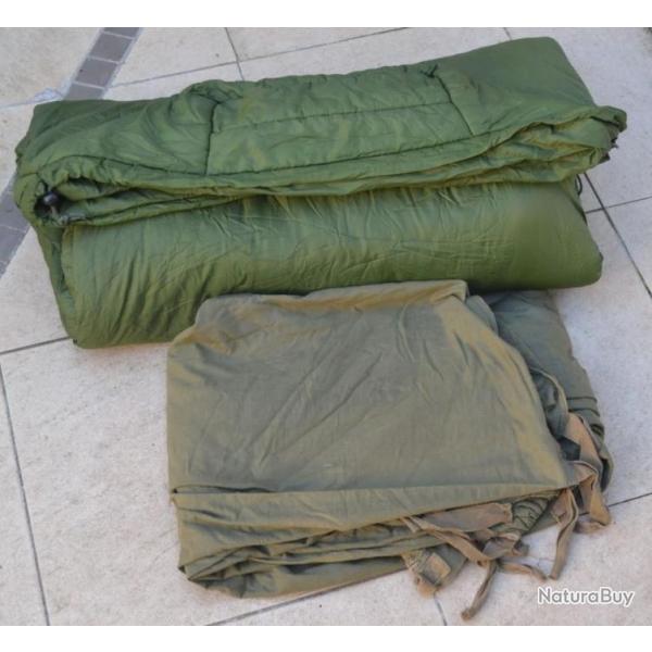 Sleeping Bag+Liner GB -Guerre du Golfe,Yougoslavie