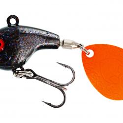 Leurre Westin DropBite Spin Tail Jig 17g 17g Black Mamba 3,4cm