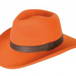 Chapeau Verney Carron Woolchap orange