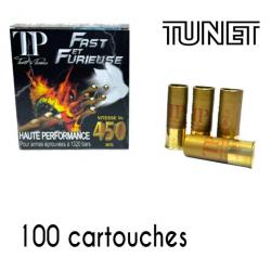 100 Cartouches TUNET Fast et Furieuse cal.12/70 36gr - n°6 