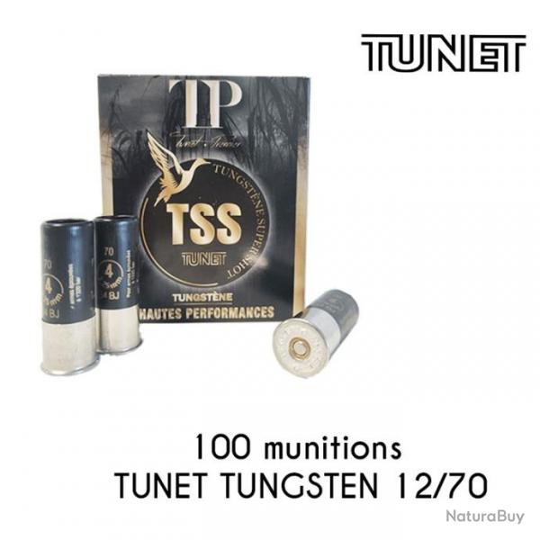 100 cartouches TUNET TUNGSTEN premium 12/70 34g 6T 