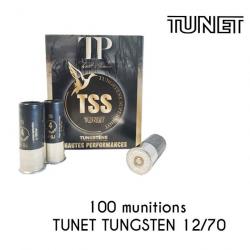 100 cartouches TUNET TUNGSTEN premium 12/70 34g 8T 