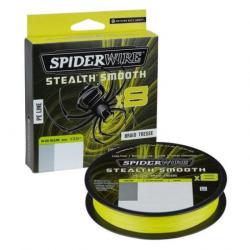 Tresse SpiderWire Stealth Smooth8 x8 PE Braid - Yellow 0.19 mm / 18 k - 0.19 mm / 18 kg
