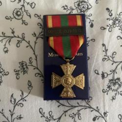 Croix du combattant volontaire agrafe 1939-1945