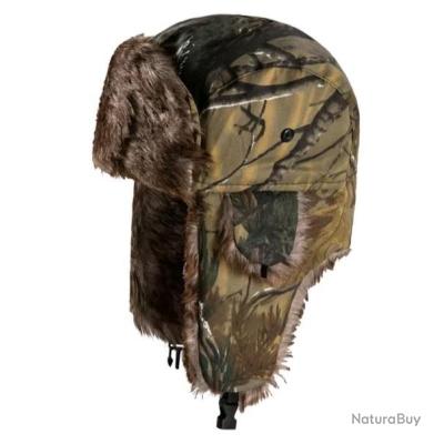 Bonnet Tactique Militaire Polaire – Noir – Coupe-vent Et Chaud – Pour Ski, Randonnée, Hiver – Taille Unique Homme