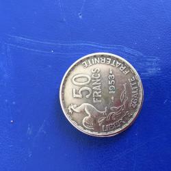 piece de 50 franc 1953