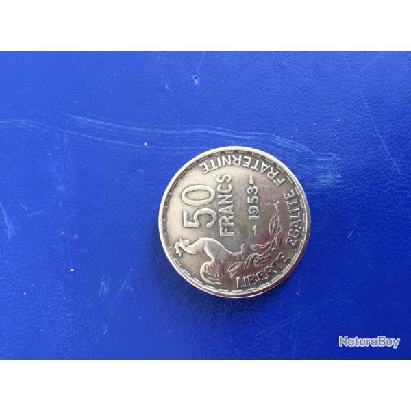 piece de 50 franc 1953