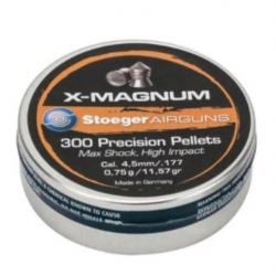 Boite de 300 Plombs Stoeger X-Magnum Calibre 4,5 MM