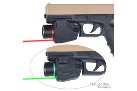 Lampe tactique TLR-8 laser rouge pour montage sur pistolet Glock