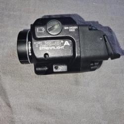 Lampe tactique Streamlight TLR-8A - Led blanche et Laser rouge