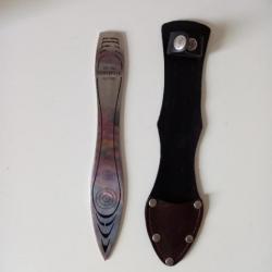 Couteau de lancer Original Silberpfeil Rostfrei