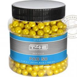 UMAREX T4E - Billes de peinture Bio - Pot de 500 Jaune .50