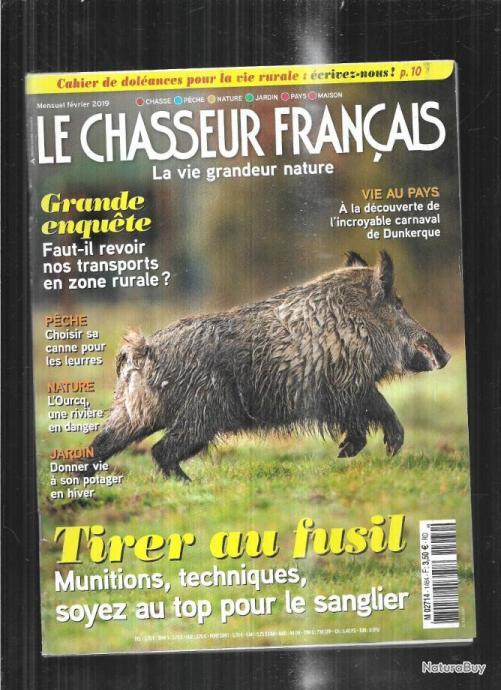 Le chasseur fran ais f vrier 2019 chasse p che maison sant