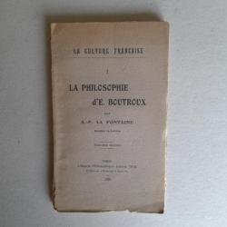 La Philosophie d'Émile Boutroux / 1920