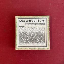 Très rare jeu de société Allemand Kriegsmarine « Das U-boot-Spiel »