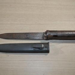 BAIONNETTE FUSIL FN FAL Belge baïonnette couteau Militaria