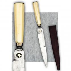 TRES RARE & LUXUEUX POIGNARD KARD EMPIRE OTTOMAN OU CAUCASE XIX ORIGINAL