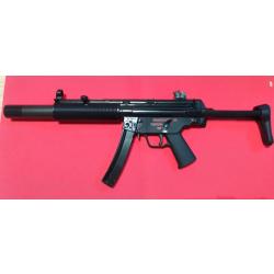 WE APACHE MP5 SD3 GBBR (Noir) (Replique)