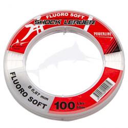 Powerline Shock Leader Fluoro Soft 100lb