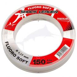 Powerline Shock Leader Fluoro Soft 150lb