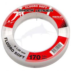 Powerline Shock Leader Fluoro Soft 170lb