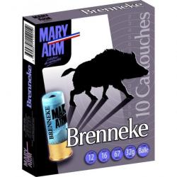 Cartouches Mary Arm Brenneke 32g - Cal.12 x1 boite