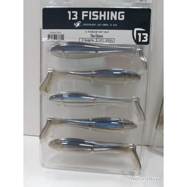 !! Leurre 13 FISHING THE CHURO 4,75" !! COLORIS : MOONLIGHT CLAN