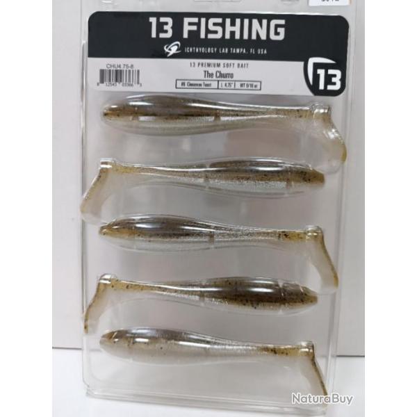 !! Leurre 13 FISHING THE CHURO 4,75" !! COLORIS : CINNAMON TOAST