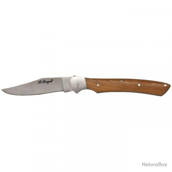 Couteau pliant lgance 12cm avec manche en bois de teck