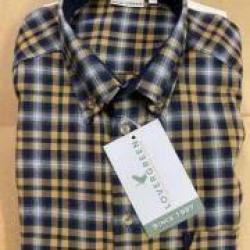 Chemise à carreaux Lovergreen - taille 39/40 ref LG02388