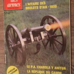 GAZETTE DES ARMES N° 128 1984 FUSILS MOSSINE PISTOLET CHAROLA ANITUA LANCES FLAMMES 14 18 HOTCHKISS