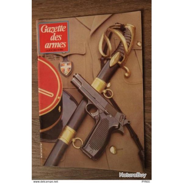 GAZETTE DES ARMES N 119 1983 MAUSER 1871 COUTEAUX COMBAT DAMAS GUERRE DU RIF SPRINGFIELD 1873