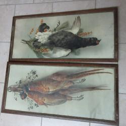 Lithographies de chasse