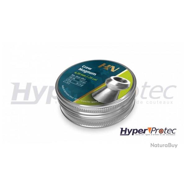 Plomb 6.35 mm H&N Sport Crow Magnum