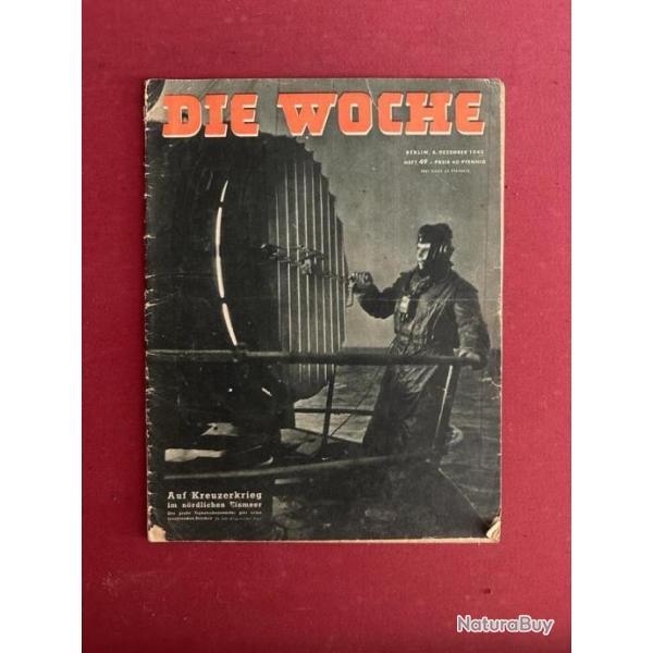 Magasine Allemand DIE WOCHE de dcembre 1943