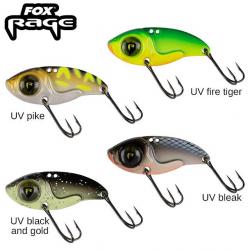 Leurre Fox Rage Big Eye Blade 8g UV Fire Tiger