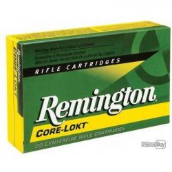 LOT DE 1 BOITE DE 20 balles REMINGTON CAL 280REM CORE LOKT PSP 140GR
