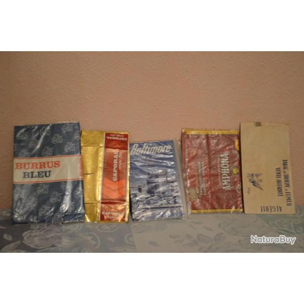 Lot de 49 enveloppes de tabac France et tranger