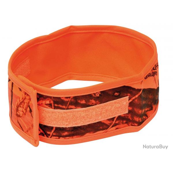 Brassard orange camo 100% polyester 