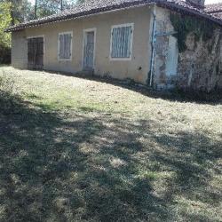 Propriété avec une ancienne ferme à rénover + bois autour (8ha50a), Gers limite Landes