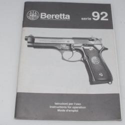 Beretta 92: manuel