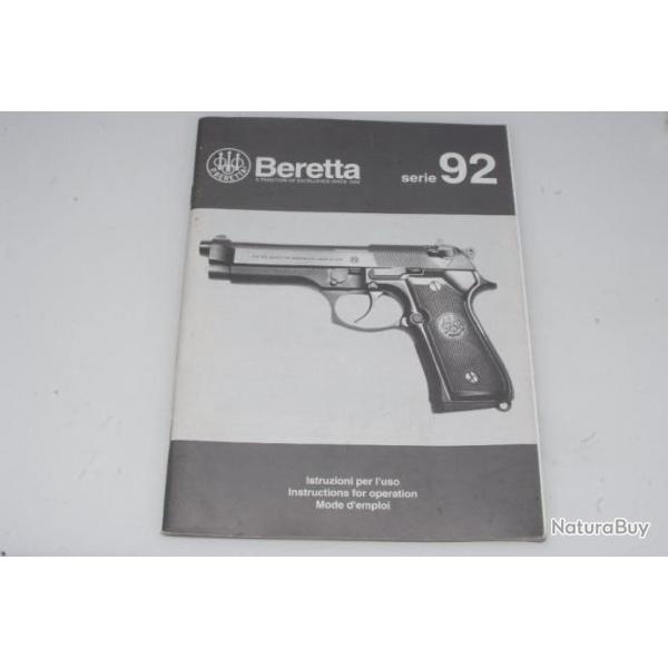 Beretta 92: manuel