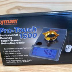 Lyman - Balance électronique Pro-Touch 1500 avec écran tactile, réf : 7750718