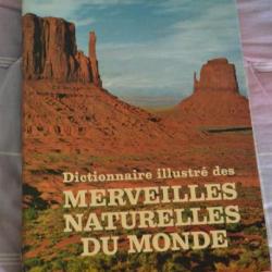 Livre "Dictionnaire illustré des merveilles naturelles du monde"