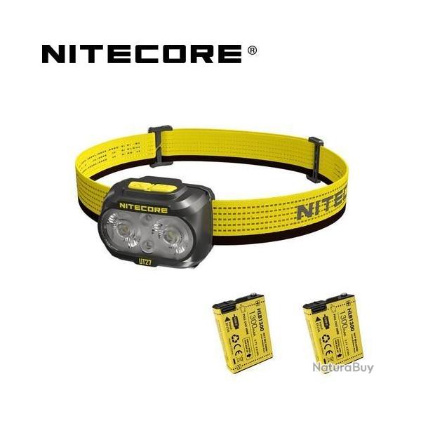 Lampe Frontale Nitecore UT27 NEW PRO - 800 Lumens - Noire